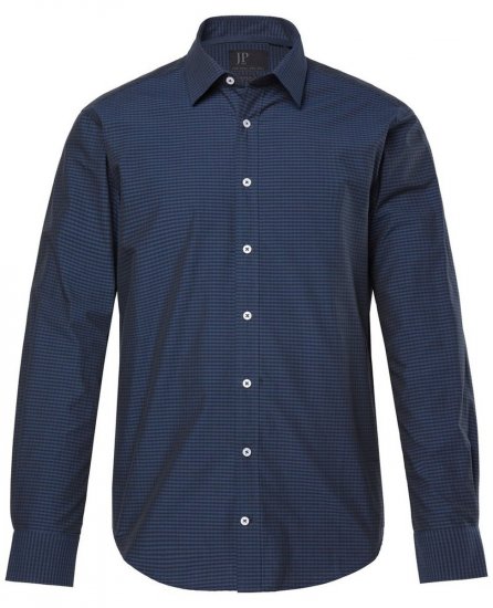JP1880 Shirt Long Sleeve Kent Collar Navy - Koszule - Koszule 2XL-10XL