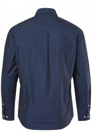 JP1880 Shirt Long Sleeve Kent Collar Navy - Koszule - Koszule 2XL-10XL