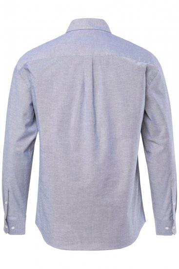 JP1880 Oxford Shirt Long Sleeve Denim Blue - Koszule - Koszule 2XL-10XL