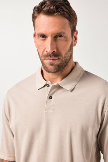JP1880 Polo Shirt Short Sleeve Pique Dark Dusty Pink - Koszulki polo - Koszulki Polo 2XL-8XL