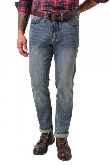 JP1880 FLEXNAMIC Modern Straight Fit Jeans Vintage Denim - Dżinsy & spodnie - Dżinsy i Spodnie - W40-W70