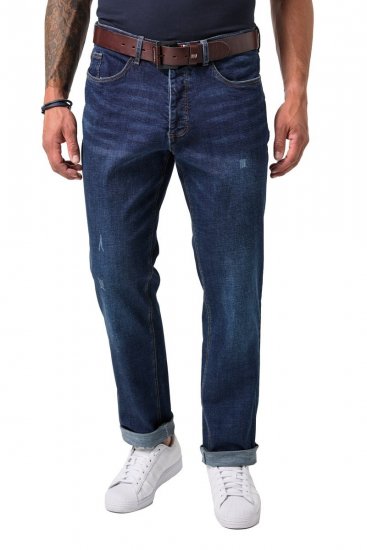 JP1880 FLEXNAMIC Jeans Tapered Loose Fit Dark Denim Blue - Dżinsy & spodnie - Dżinsy i Spodnie - W40-W70