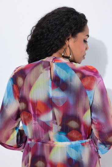 Ulla Popken 842719 Suknia wieczorowa Czarna - Sukienki wieczorowe - Wieczorowe sukienki plus size