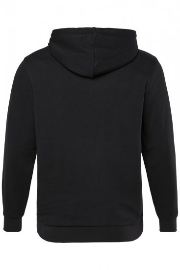 Men+ 305 Bluza z kapturem na zamek Soho LDN Czarna - Bluzy & bluzy z kapturem - Bluzy & Bluzy z kapturem 2XL-12XL