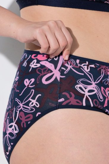 Ulla Popken 844495 Majtki 5 szt. Śliwkowa - Majtki - 