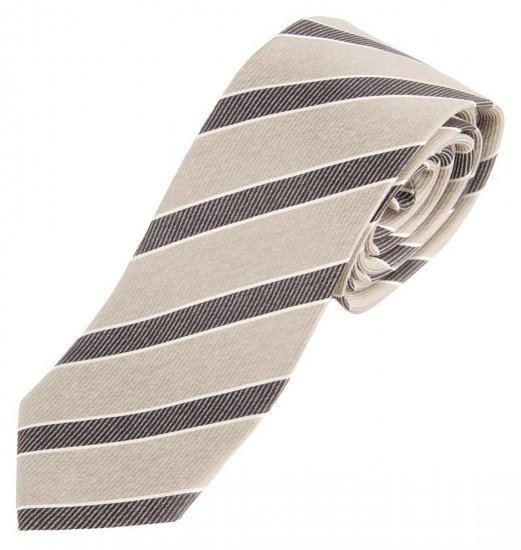 JP1880 Silk Tie Extra Long with Stripes - Krawaty i muszki - 