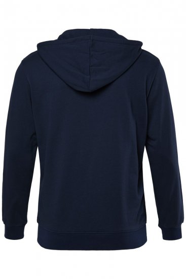 Men+ 957 Bluza z kapturem na zamek Granatowa - Bluzy & bluzy z kapturem - Bluzy & Bluzy z kapturem 2XL-12XL