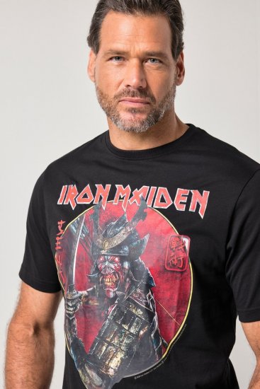 JP1880 845106 Iron Maiden Senjutsu Koszulka Czarna - Koszulki zespołów - Koszulki muzyczne band t-shirts