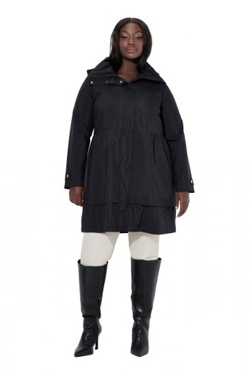Ulla Popken SYMPATEX Triple Function Jacket Black - Kurtki - Kurtki dla kobiet w dużych rozmiarach