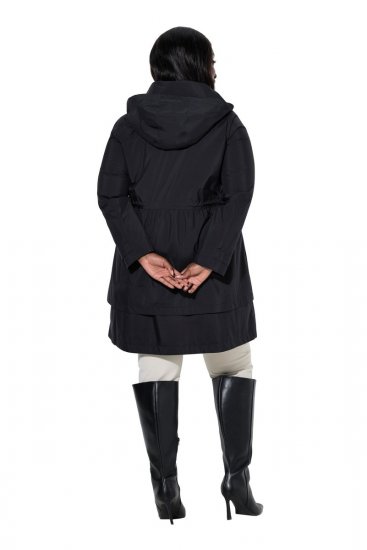 Ulla Popken SYMPATEX Triple Function Jacket Black - Kurtki - Kurtki dla kobiet w dużych rozmiarach
