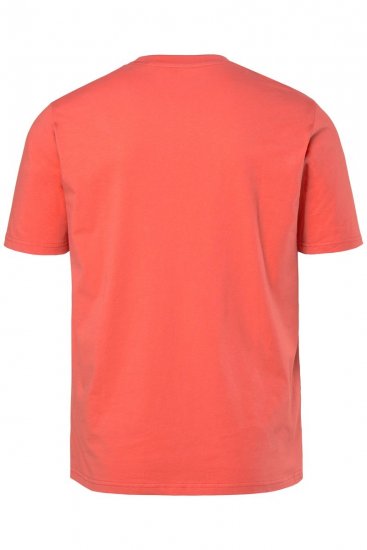 Men+ 829 Koszulka Surfer's Paradise Koralowa - Koszulki - T-shirty meskie Duże Rozmiary - 2XL-14XL
