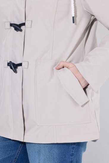 Ulla Popken 846853 Kurtka softshell Szampańska - Kurtki - Kurtki dla kobiet w dużych rozmiarach