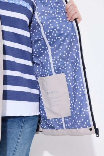 Ulla Popken 846853 Kurtka softshell Szampańska - Kurtki - Kurtki dla kobiet w dużych rozmiarach