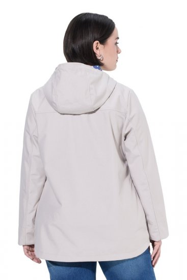Ulla Popken 846853 Kurtka softshell Szampańska - Kurtki - Kurtki dla kobiet w dużych rozmiarach
