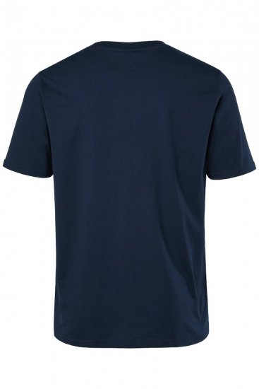 Men+ 958 Koszulka Yacht Club Granatowa - Koszulki - T-shirty meskie Duże Rozmiary - 2XL-14XL