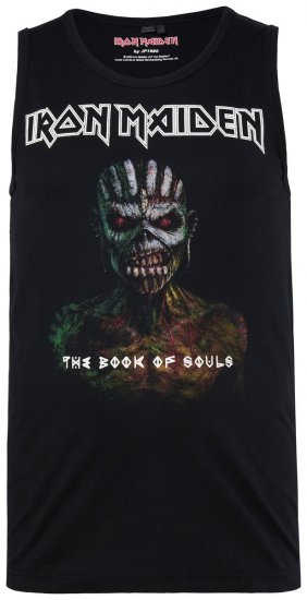JP1880 849285 Iron Maiden The Book of Souls Podkoszulek Czarna - Koszulki zespołów - Koszulki muzyczne band t-shirts