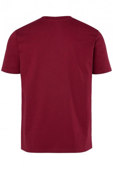 Men+ 448 Koszulka Endless Coast Miedzianobrązowa - Koszulki - T-shirty meskie Duże Rozmiary - 2XL-14XL