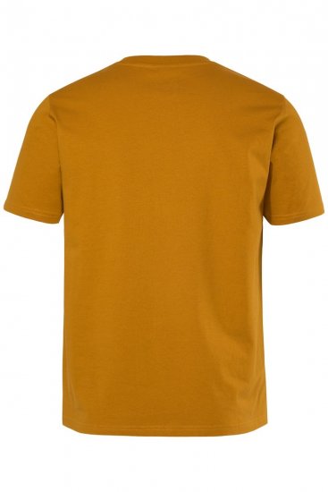 Men+ 448 Koszulka Endless Coast Jasnoorzechowa - Koszulki - T-shirty meskie Duże Rozmiary - 2XL-14XL