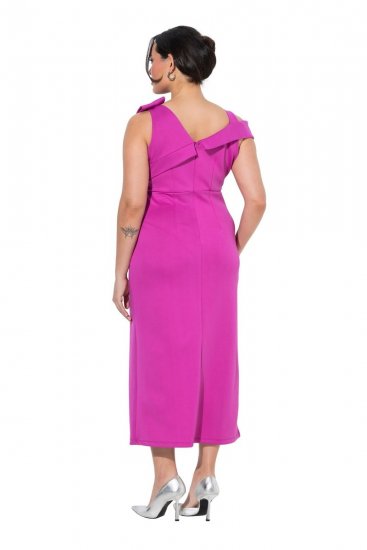 Ulla Popken 849508 Suknia wieczorowa Liliowa - Sukienki wieczorowe - Wieczorowe sukienki plus size