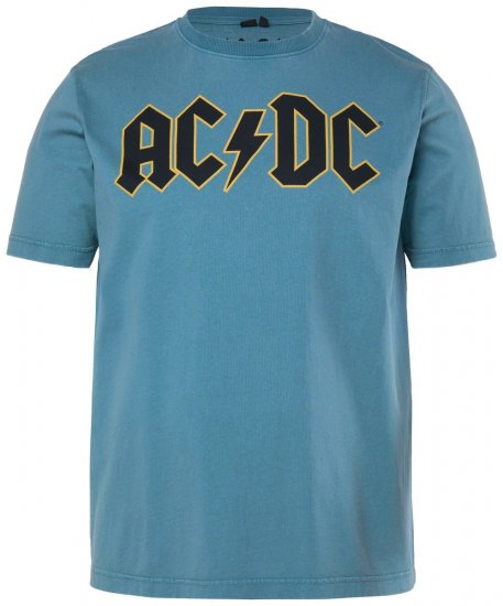 JP1880 849790 AC/DC Classic Logo Koszulka Turkusowa - Koszulki zespołów - Koszulki muzyczne band t-shirts