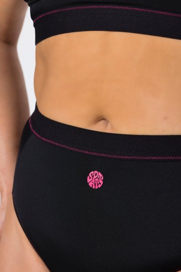 Ulla Popken 851037 Bokserki Różowa - Majtki - 