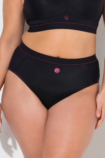 Ulla Popken 851037 Bokserki Różowa - Majtki - 