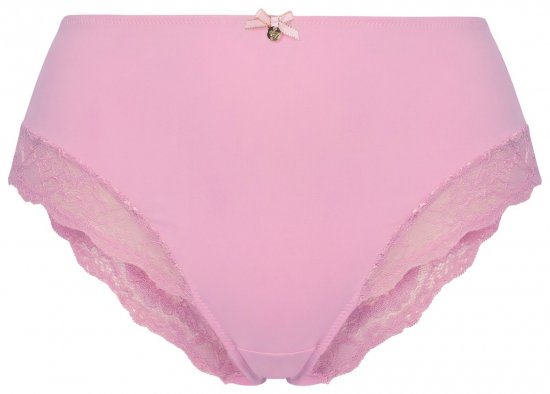 Ulla Popken 851165 Bokserki z koronką Różowa - Majtki - 