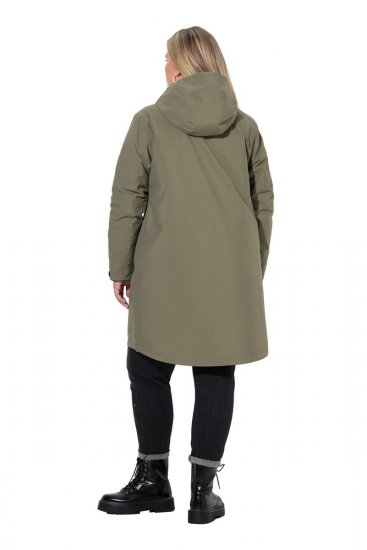 Ulla Popken 851560 Kurtka funkcyjna Oliwkowa - Kurtki - Kurtki dla kobiet w dużych rozmiarach