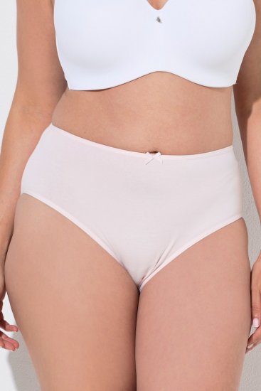 Ulla Popken 851725 Wzorzyste majtki 5 szt. Liliowa - Majtki - 