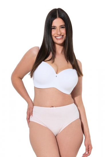 Ulla Popken 851725 Wzorzyste majtki 5 szt. Liliowa - Majtki - 