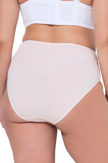 Ulla Popken 851725 Wzorzyste majtki 5 szt. Liliowa - Majtki - 