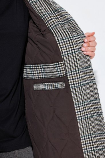 Ulla Popken 851826 Płaszcz wełniany Złamana biel - Płaszcze - Płaszcze damskie w dużych rozmiarach