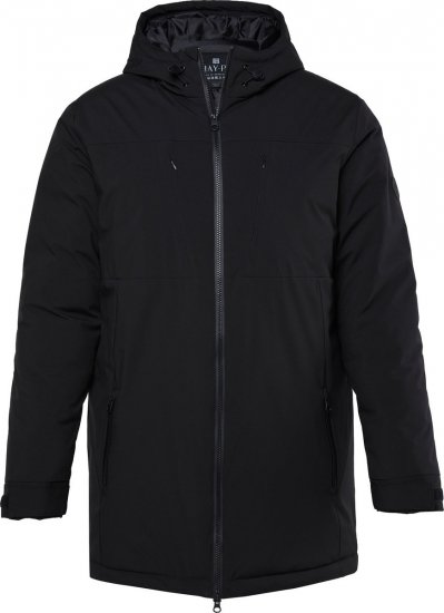Jay-Pi 852164 Pikowana kurtka funkcyjna Czarna - Kurtki Męskie Duże Rozmiary - Kurtki Duże rozmiary 2XL-8XL