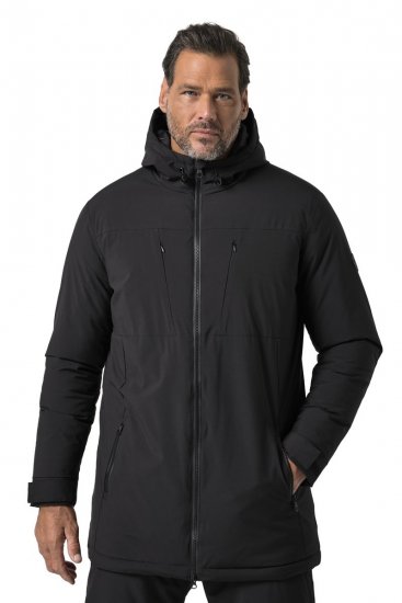 Jay-Pi 852164 Pikowana kurtka funkcyjna Czarna - Kurtki Męskie Duże Rozmiary - Kurtki Duże rozmiary 2XL-8XL