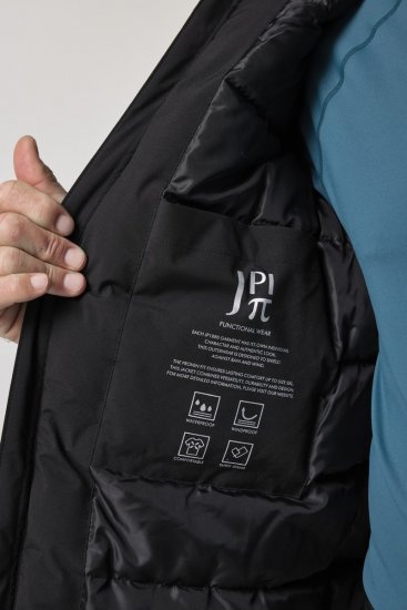 Jay-Pi 852164 Pikowana kurtka funkcyjna Czarna - Kurtki Męskie Duże Rozmiary - Kurtki Duże rozmiary 2XL-8XL