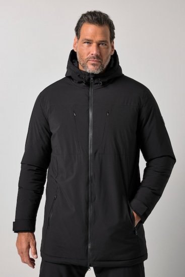Jay-Pi 852164 Pikowana kurtka funkcyjna Czarna - Kurtki Męskie Duże Rozmiary - Kurtki Duże rozmiary 2XL-8XL