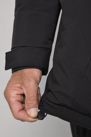 Jay-Pi 852164 Pikowana kurtka funkcyjna Czarna - Kurtki Męskie Duże Rozmiary - Kurtki Duże rozmiary 2XL-8XL