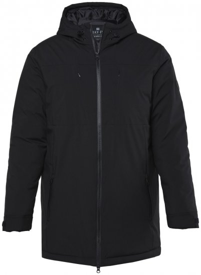 Jay-Pi 852164 Pikowana kurtka funkcyjna Czarna - Kurtki Męskie Duże Rozmiary - Kurtki Duże rozmiary 2XL-8XL