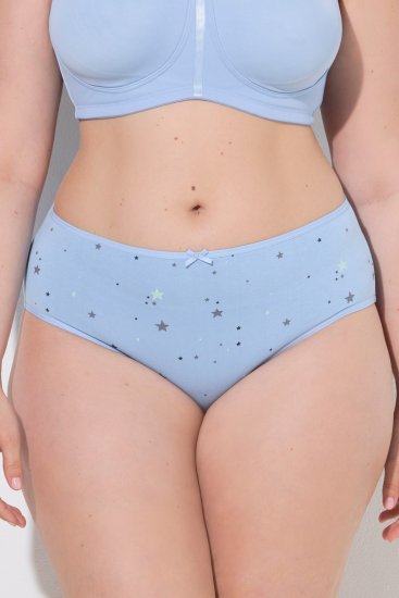 Ulla Popken 852258 Majtki 5 szt. Antracytowa - Majtki - 