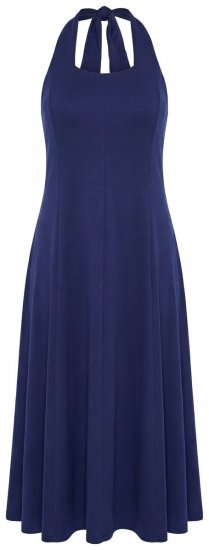 Ulla Popken 852680 Suknia wieczorowa Granatowa - Sukienki wieczorowe - Wieczorowe sukienki plus size