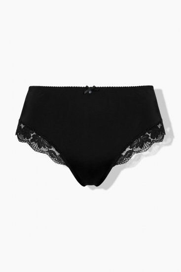 Ulla Popken 852930 Majtki Czarna - Majtki - 