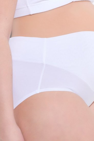 Ulla Popken 853611 Majtki ciążowe Biały - Majtki - 