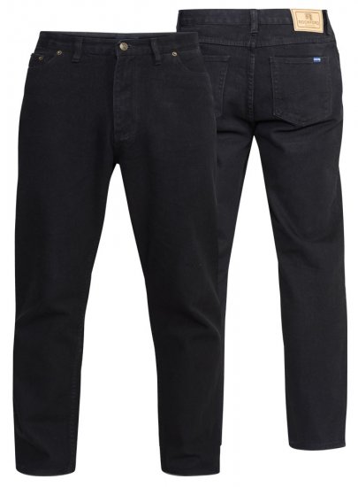 Rockford Comfort Jeans Black TALL SIZES - ODZIEŻ MĘSKA MT-6XLT - WYSOKIE-rozmiary
