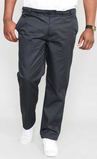 D555 Basilio Pants with elasticated waist Black - Dżinsy & spodnie - Dżinsy i Spodnie - W40-W70