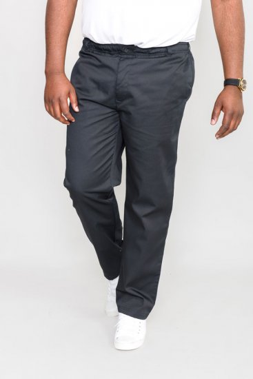 D555 Basilio Pants with elasticated waist Black - Dżinsy & spodnie - Dżinsy i Spodnie - W40-W70