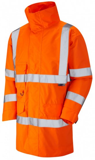 Leo Torridge Breathable Lightweight Anorak Hi-Vis Orange - Odzież robocza - Odzież robocza 3XL-6XL