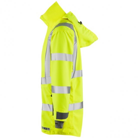 Leo Eastleigh Ecoviz 10K Performance Breathable Anorak Hi-Vis Yellow - Odzież robocza - Odzież robocza 3XL-6XL