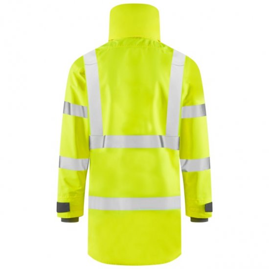 Leo Eastleigh Ecoviz 10K Performance Breathable Anorak Hi-Vis Yellow - Odzież robocza - Odzież robocza 3XL-6XL