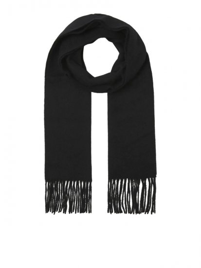Jack & Jones Kelowna Szalik Czarna - Szaliki - 