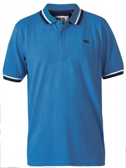 D555 Allante 2 Pique Polo Royal Blue - Koszulki polo - Koszulki Polo 2XL-8XL